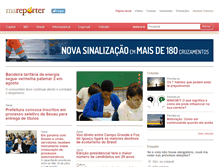 Tablet Screenshot of msreporter.com.br